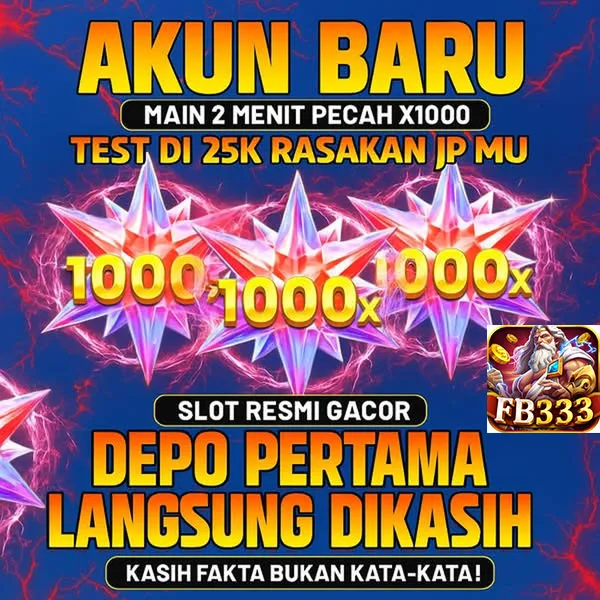 FB333 Slot Anti Rungkad Indonesia